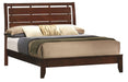 Crown Mark Furniture Evan Twin Bed in Warm Brown image
