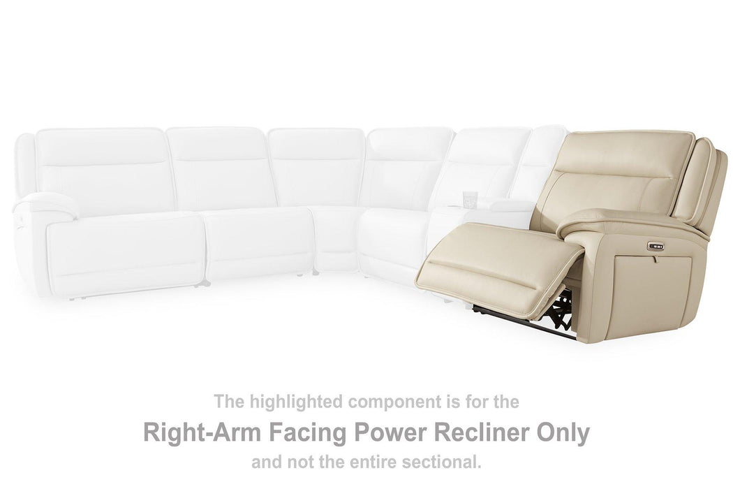 Double Deal Reclining Sectional with Console