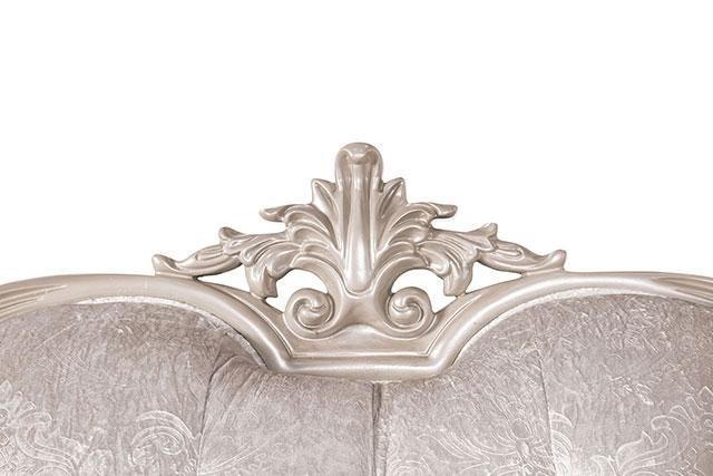 Acapulco White & Espresso Sofa