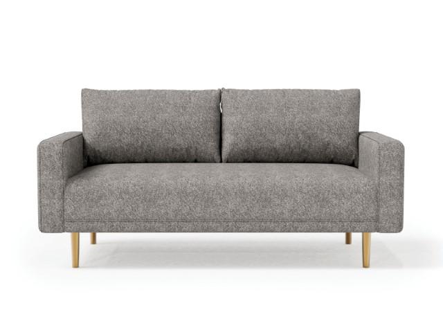 ELVERUM Loveseat, Charcoal Gray