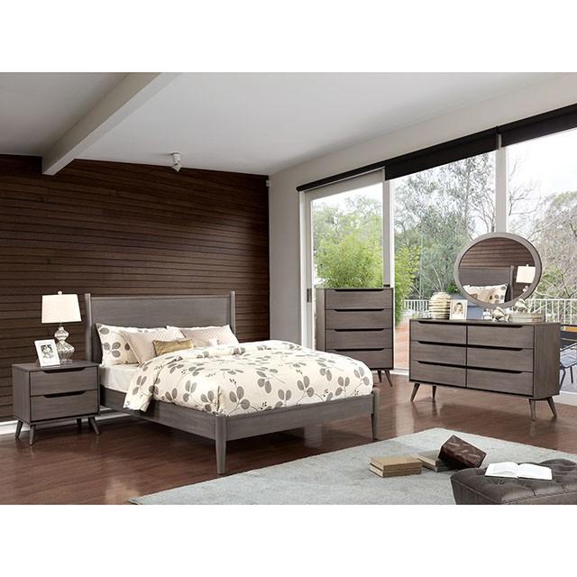 LENNART I Gray Twin Bed