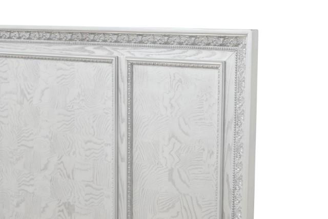 Stella Mia E.King & Queen Bed White & White