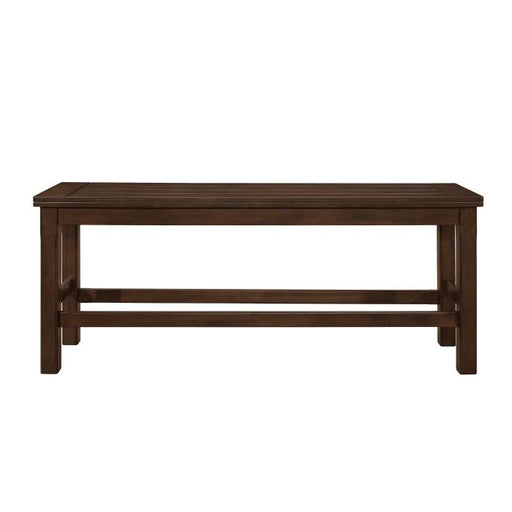 Schleiger Counter Height Bench in Dark Brown 5400-24BH image