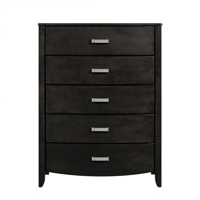 Lyric 5 Drawer Chest in Brownish Gray 1737NGY-9 image