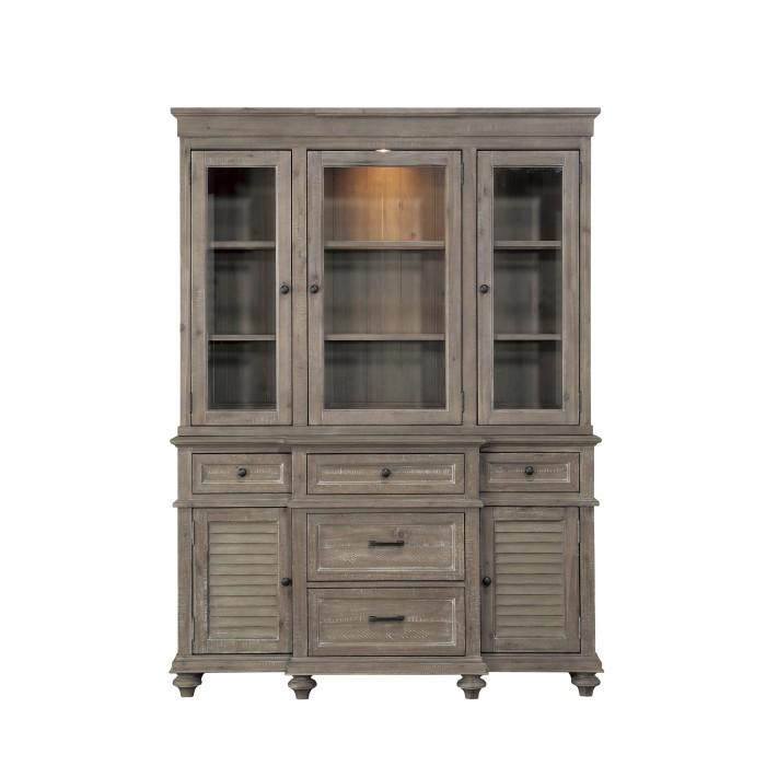 Cardano Buffet & Hutch in Light Brown 1689BR-50* image