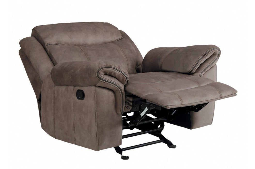 Aram Glider Reclining Chair in Dark Brown 8206NF-1