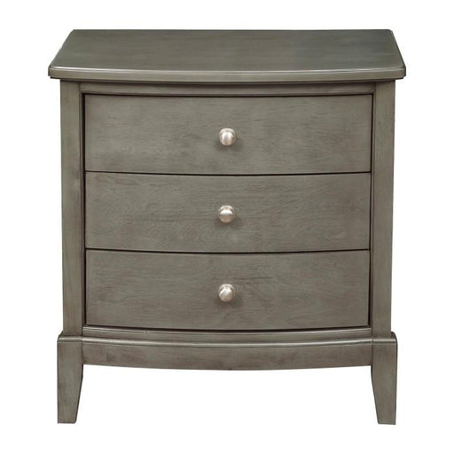 Cotterill 3 Drawer Nightstand in Gray 1730GY-4 image