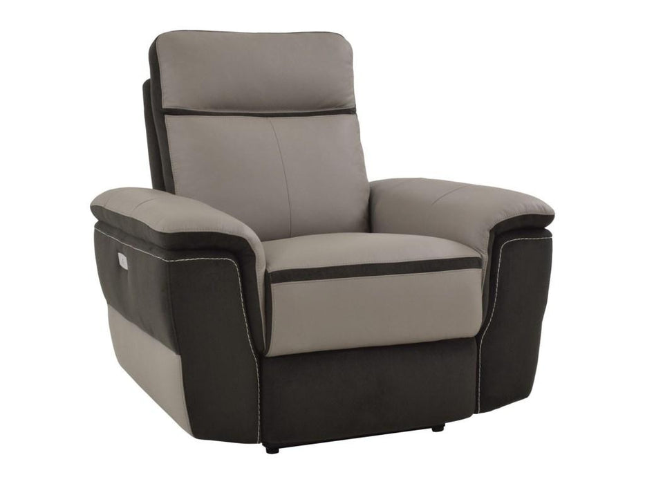 Laertes Power Reclining Chair in Taupe Gray 8318-1PW