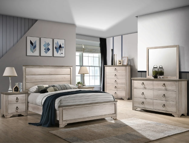 Crown Mark Patterson Chest in Driftwood Grey
