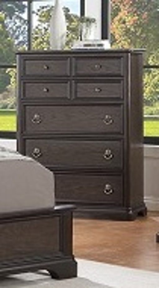 Crown Mark Furniture Duke Chest in Dark Brown image