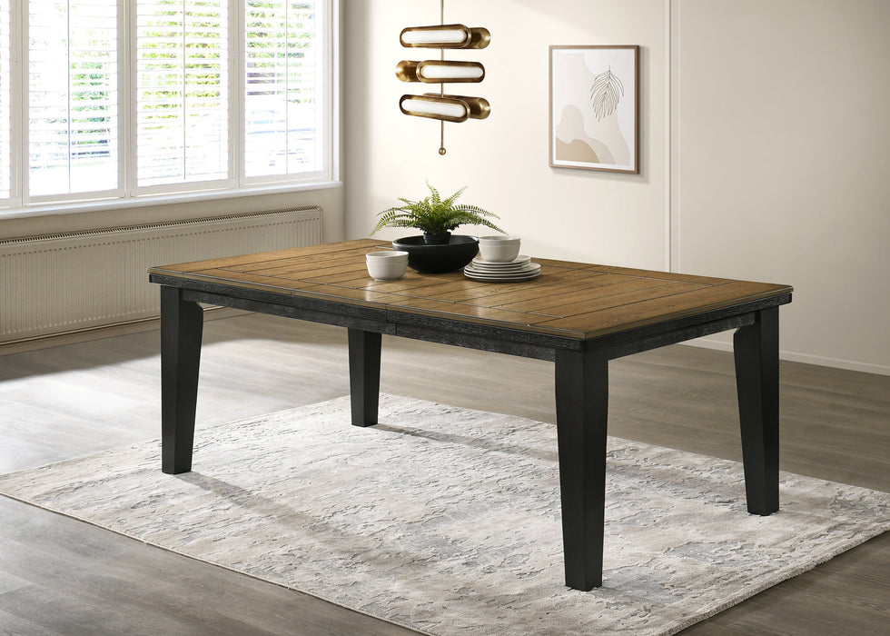 BARDSTOWN DINING TABLE WT CHARCOAL