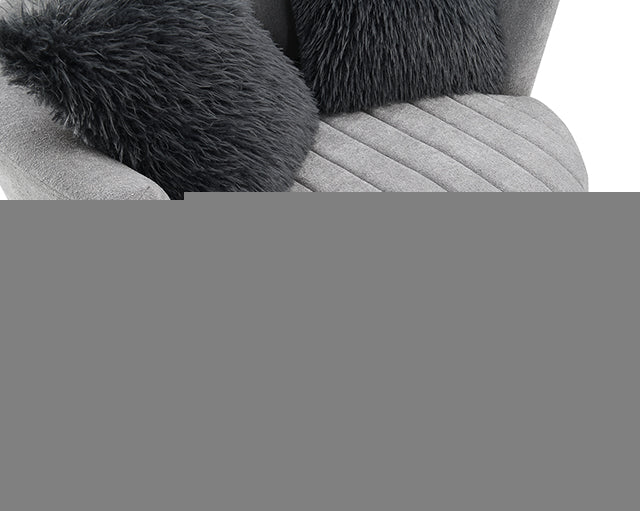 Hoople Channel Tufted Swivel Chair