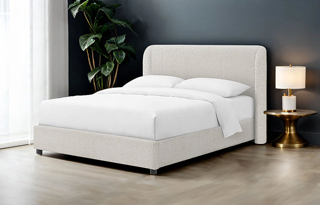 Laverni E.King, Full, & Queen Bed White, Grey, & Black
