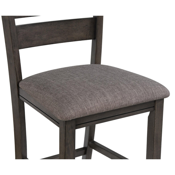 Crown Mark Bardstown Side Chair (Set of 2) in Gray 2152GY-S