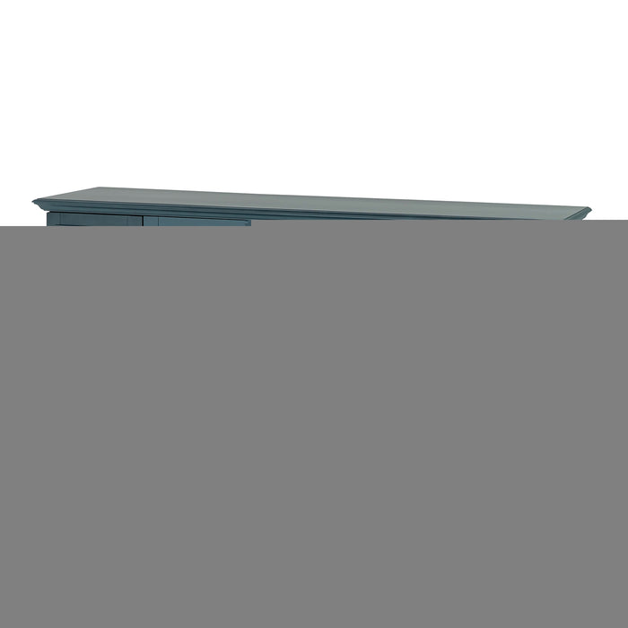 Fidel 74'' TV Console w/ Electric Fireplace